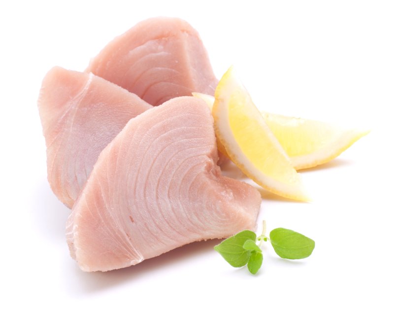Tonhal medál (Thunnus albacares) vákuumcsomagolt lapok cca. 1,6 kg / csomag