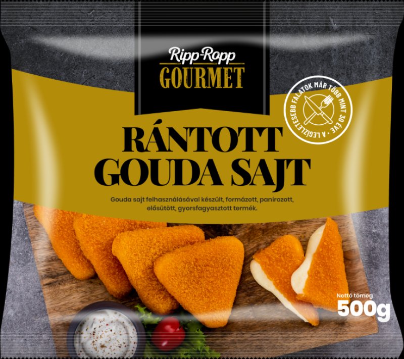Rántott gouda 500g