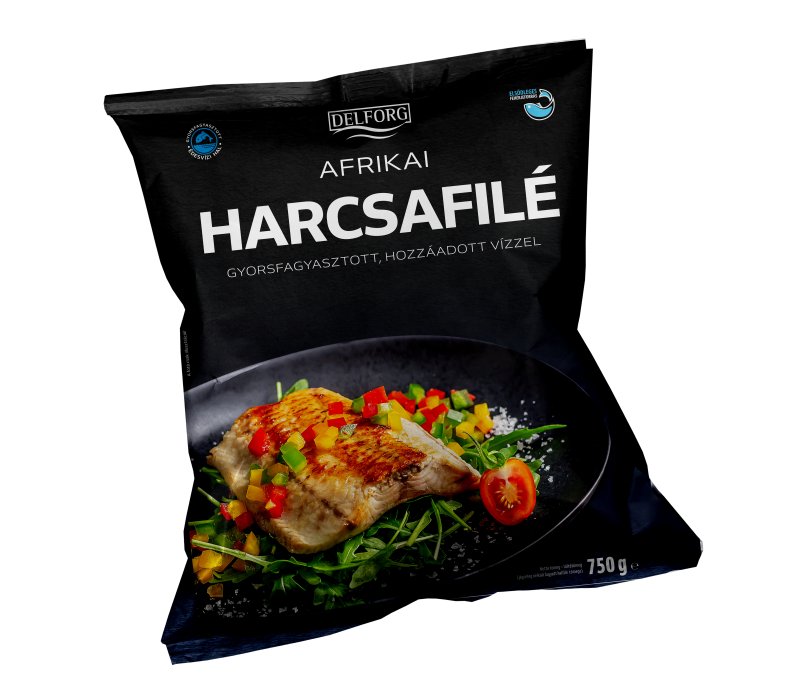 Afrikai harcsafilé (Clarias gariepinus) 750 g / csomag